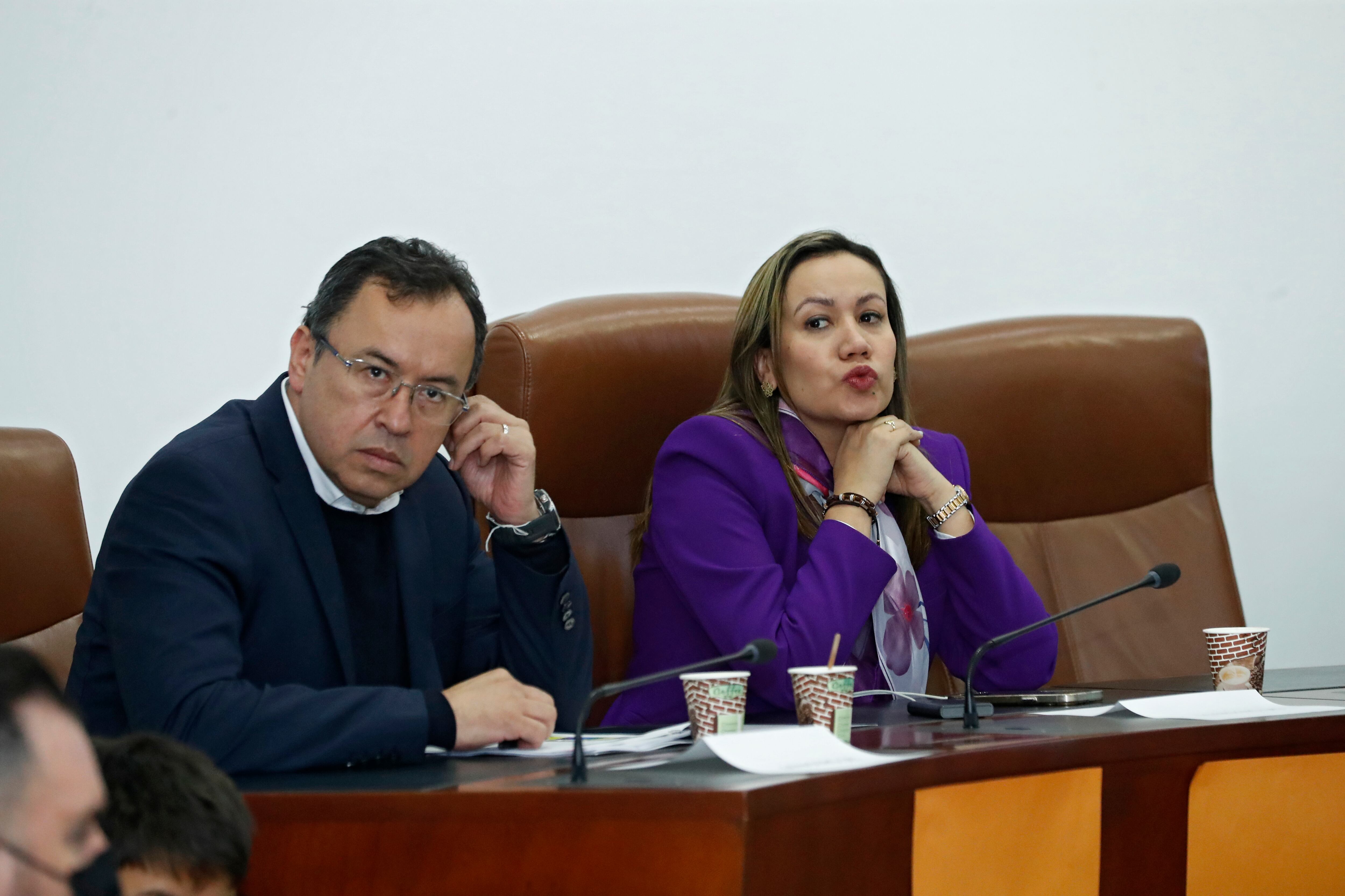Carolina Corcho Ministra de Salud y Protección Social
Comisión Séptima de la Cámara de Representantes adelantó primer debate de la reforma a la salud
Bogota abril 18 del 2023
Foto Guillermo Torres Reina / Semana
