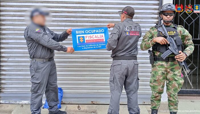 Las propiedades estaban avaluadas en más de 109.000 millones de pesos, que ahora pasarán a la administración del Estado.