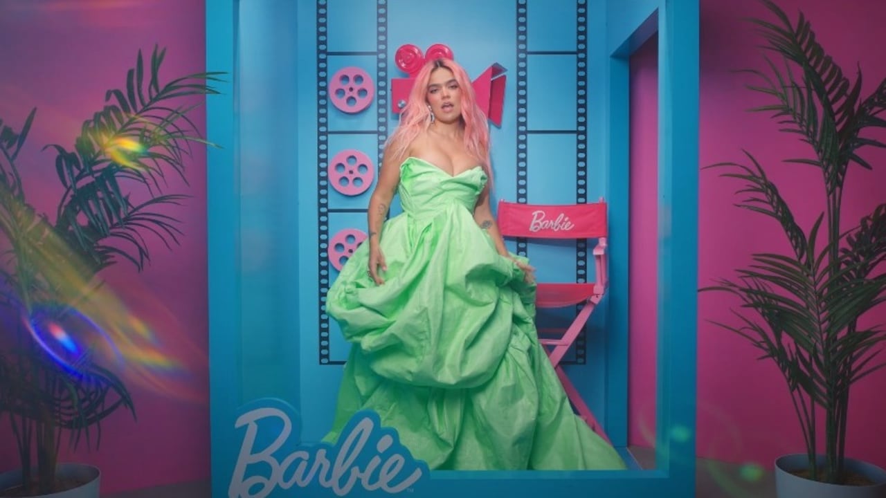 Karol G es una de las estrellas detrás de 'Barbie'.