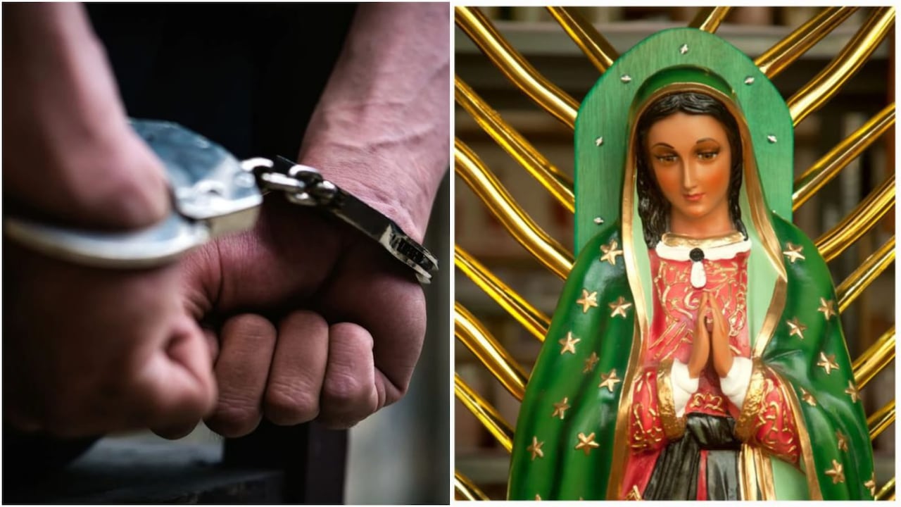 Pareja que presuntamente robó limosnas en iglesia mexicana fue detenida cuando pretendía huir a pie.