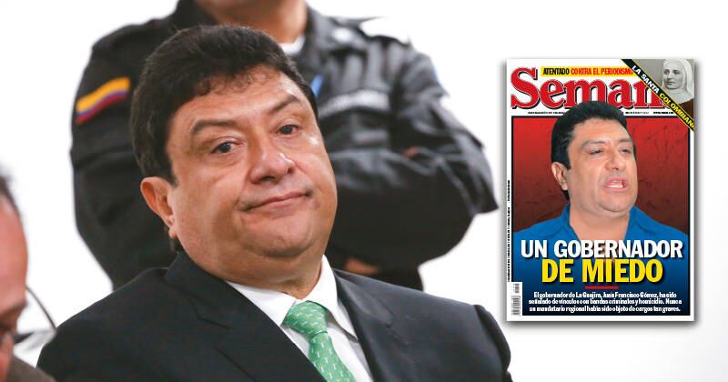 Según el fallo, la relación entre alias Marquitos y Kiko Gómez (foto) era tan intensa que el primero mataba cuando el gobernador se lo ordenaba. SEMANA denunció en una portada en 2013 las alianzas y negocios ilegales que manejaba Gómez desde el cargo.
