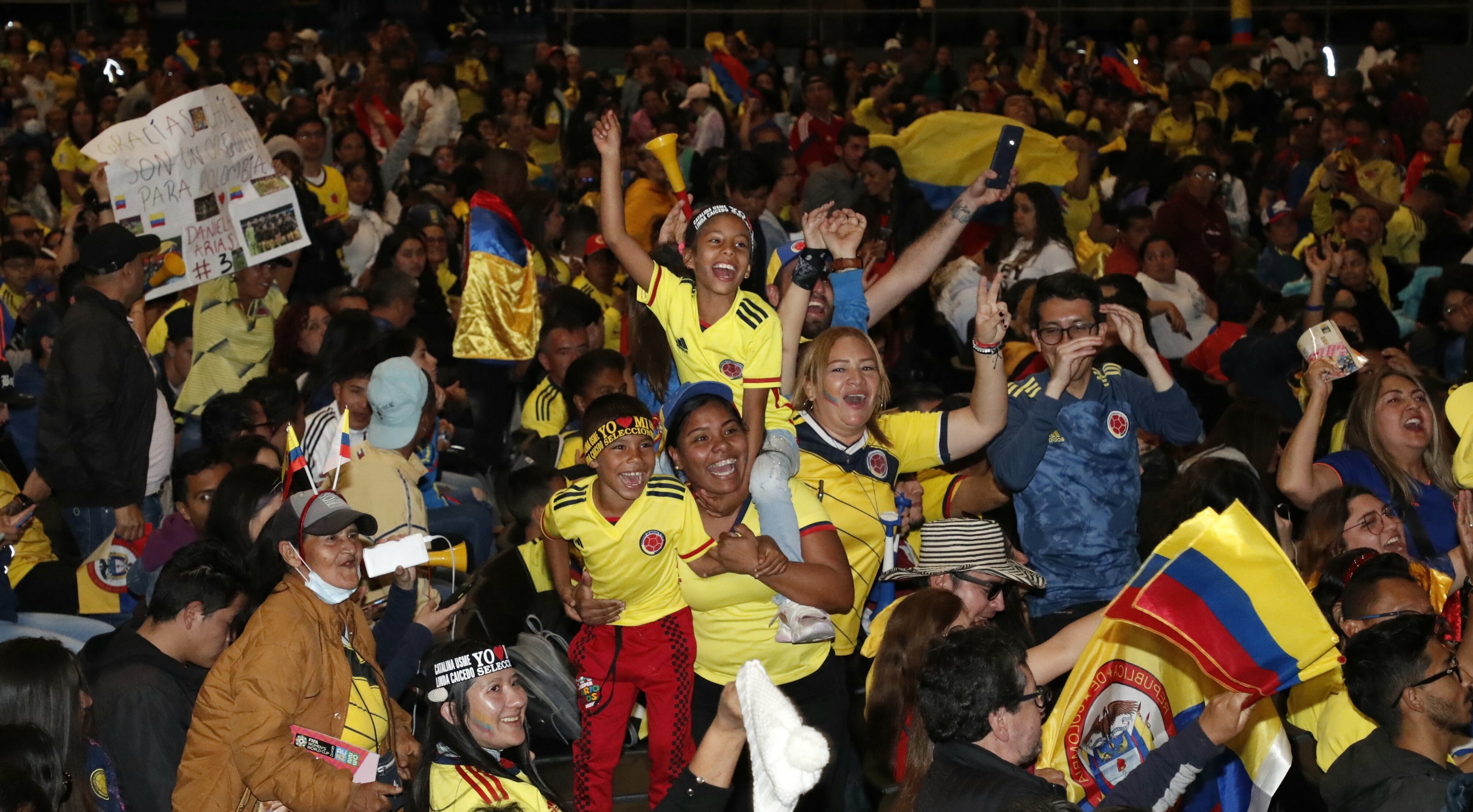 Recibimiento de la Selección Colombia Femenina de Mayores