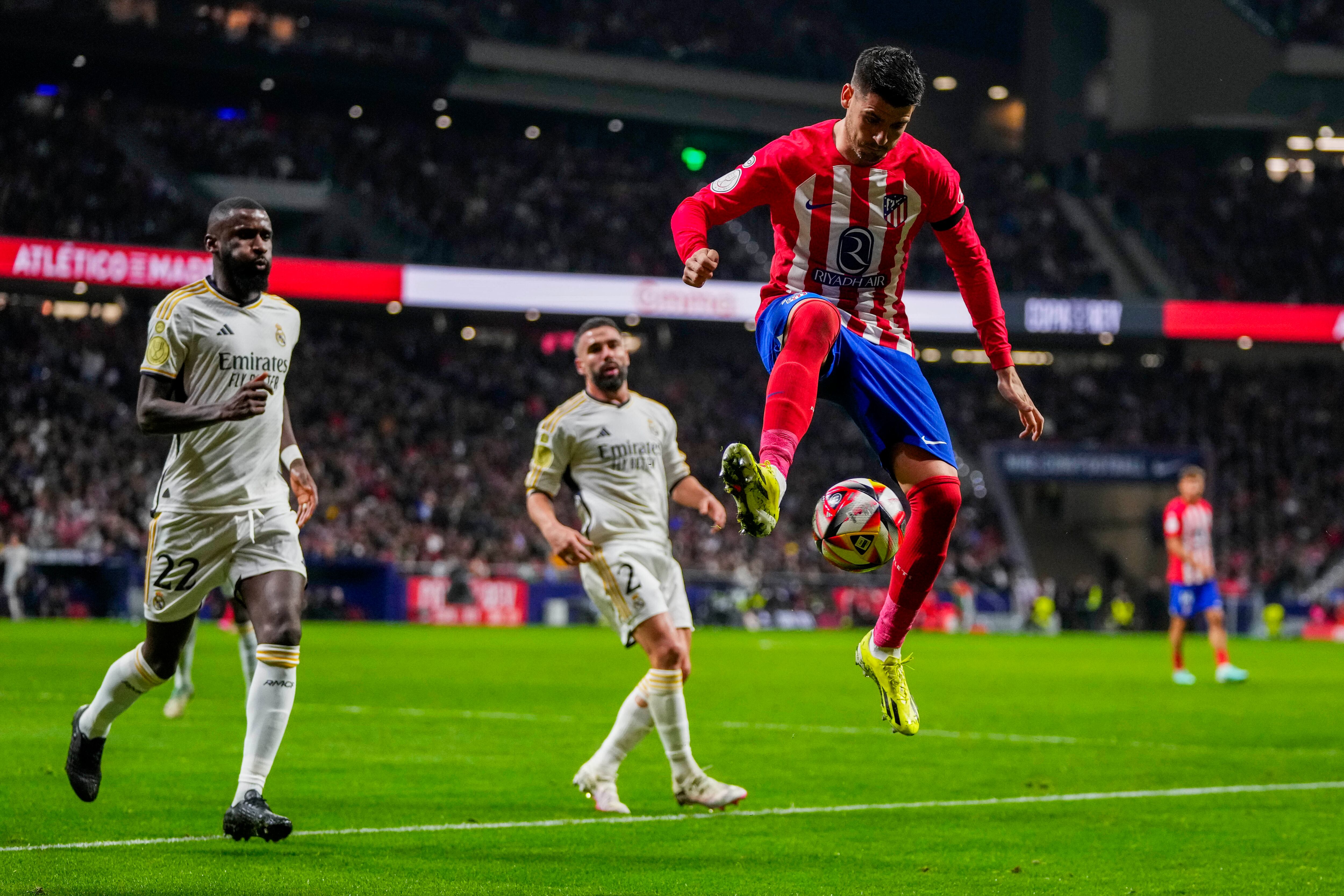 Atlético de Madrid vs Real Madrid - Copa del Rey.