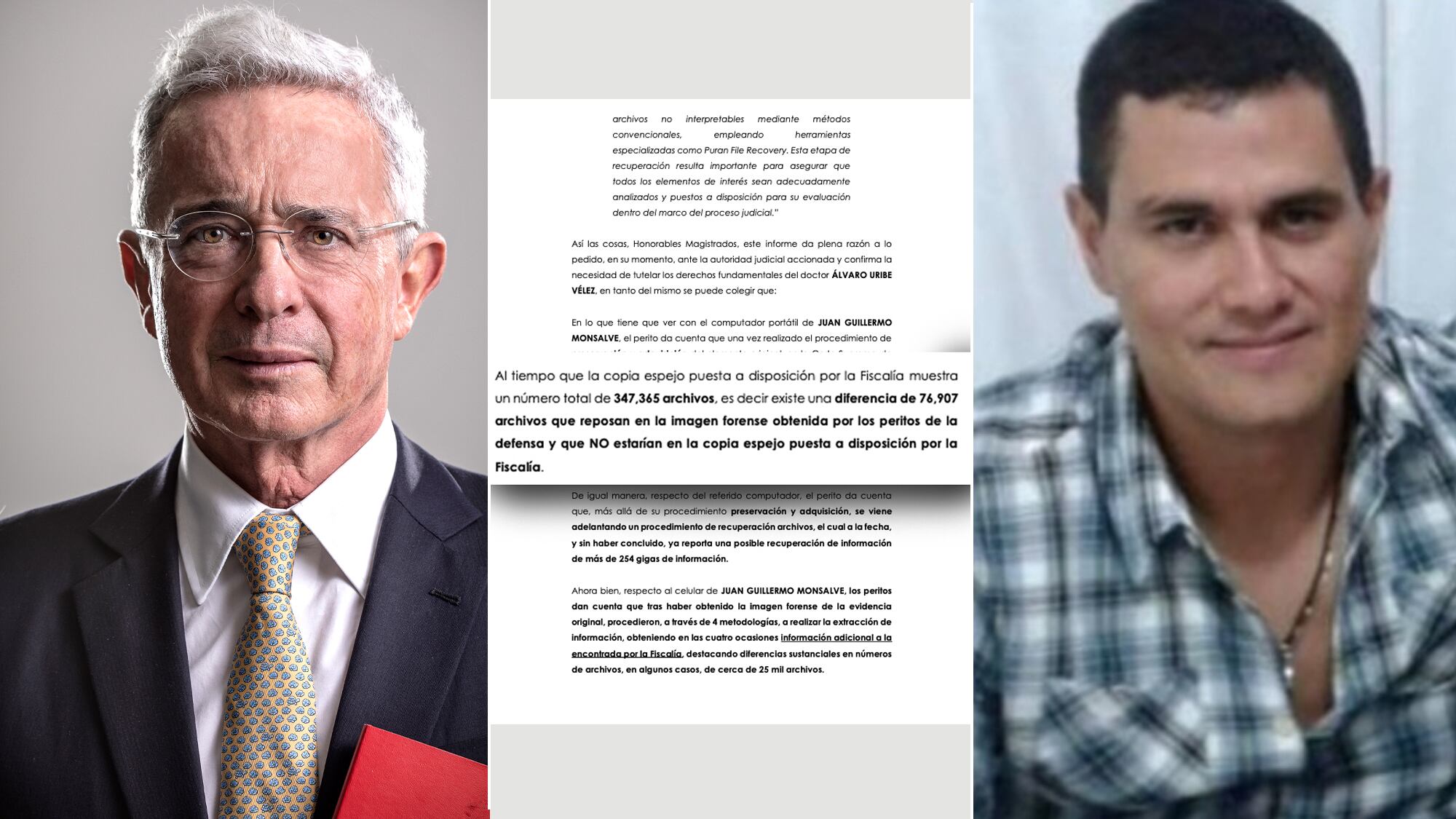 Álvaro Uribe, Juan Guillermo Monsalve