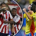 Junior de Barranquilla (izq.) tendría sus ojos puestos en un defensor de Colombia, figura en Copa América 2024.