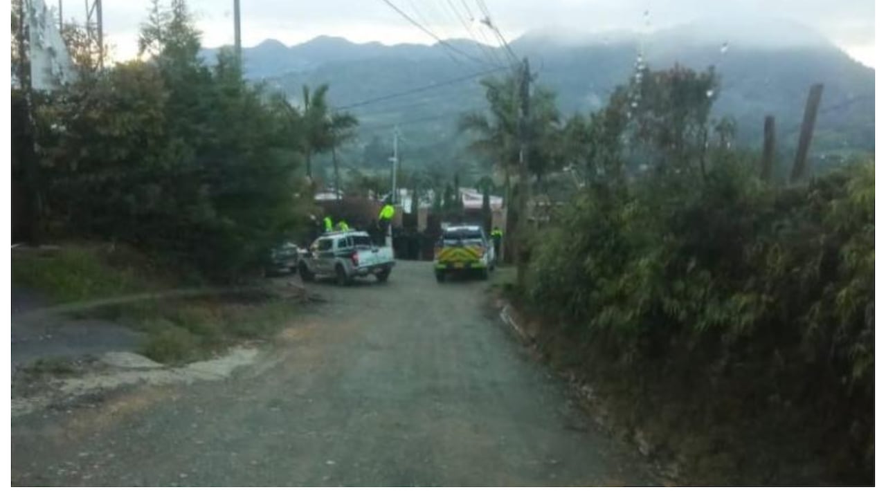 Una persona muerta y tres capturadas en operativo de la Dijín en Llanogrande, Antioquia.
