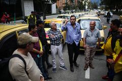 Paro de taxistas  en el centro de Bogotá
Mayo 14 de 2024