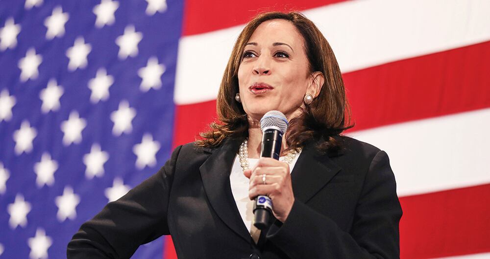 Kamala Harris, vicepresidenta de Estados Unidos.
