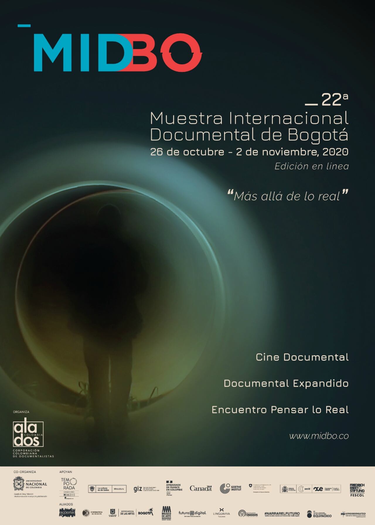 MIDBO, la Muestra Internacional Documental de Bogotá, presenta sus actividades y recomendados.