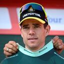 Wout Van Aert era líder de la clasificación por puntos