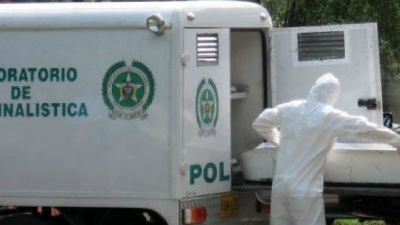 Laboratorio móvil de criminalística de la Policía Nacional. Foto: Archivo.
