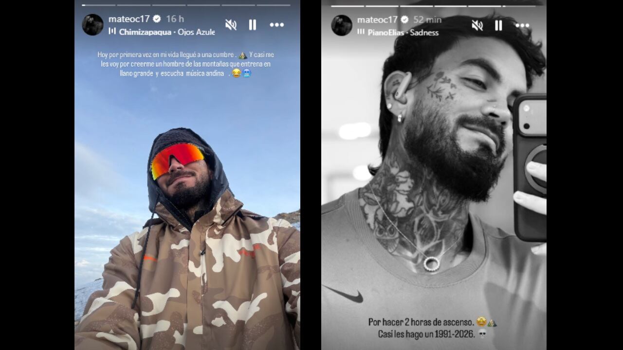 Mateo Carvajal habló de experiencia que vivió.