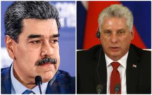 Nicolás Maduro y Miguel Díaz-Canel.