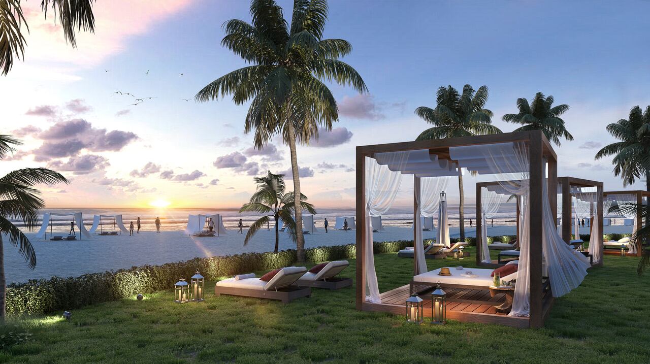 morros eos cuenta con el privilegio de tener acceso directo a las playas de Serena del Mar en Cartagena.