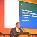 Reunión del superintendente de Salud, Ulahí Beltrán, con delegados de las EPS.