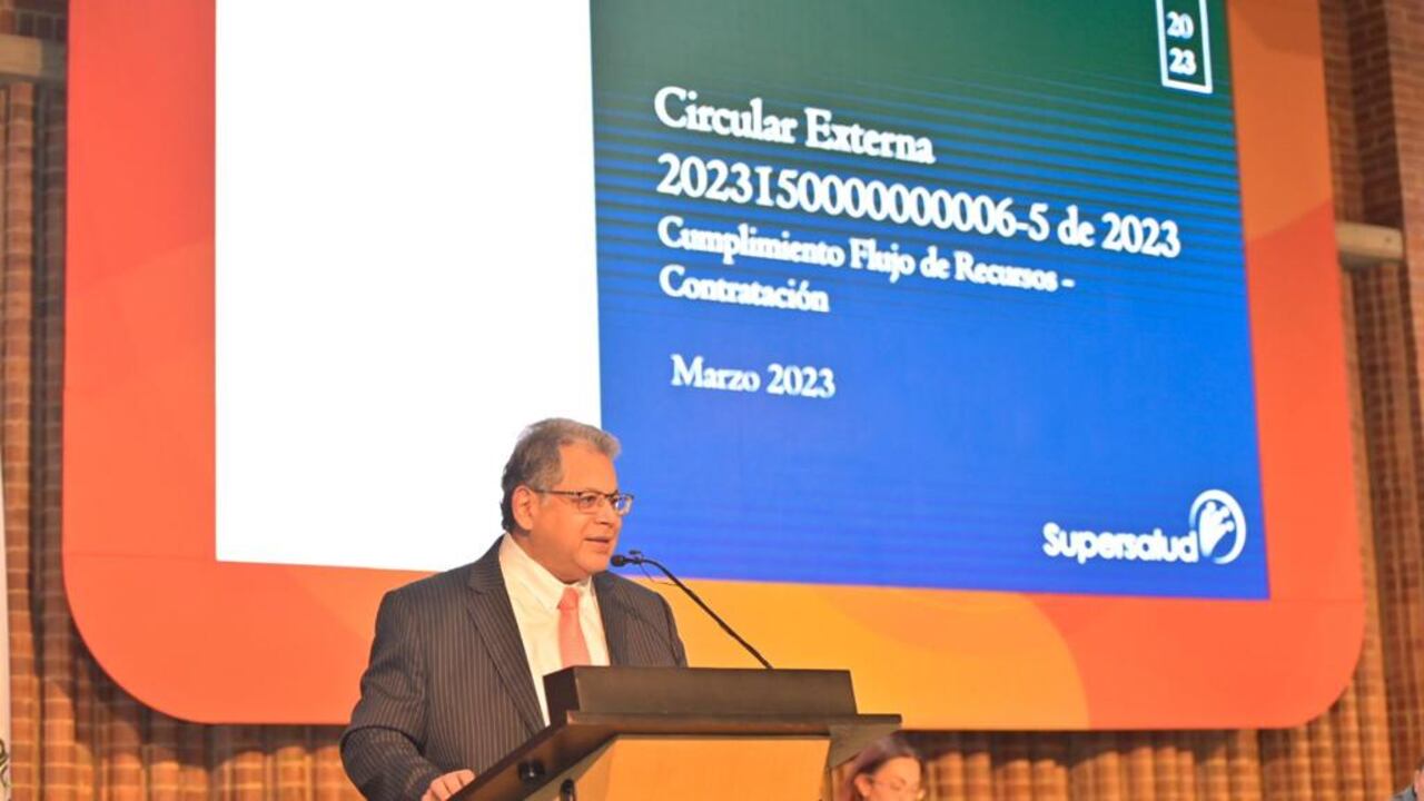 El superintendente de Salud, Ulahí Beltrán, les pidió a los representantes de las EPS agilizar el flujo de recursos hacia los prestadores del sistema.