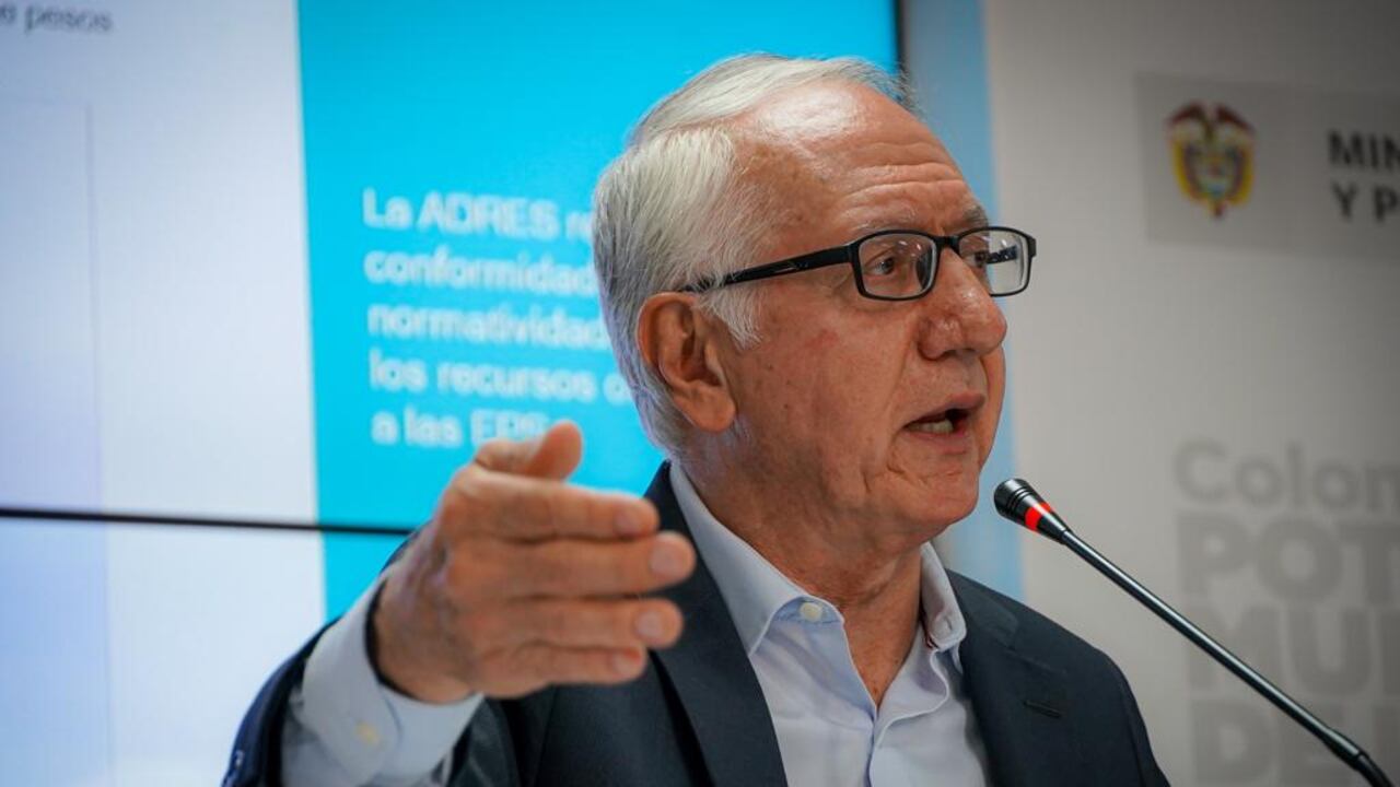 Guillermo Alfonso Jaramillo ministro de Salud, se refirió al asunto de las EPS