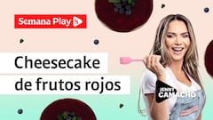 Cheesecake de frutos rojos | Jenny Camacho en Postres Saludables