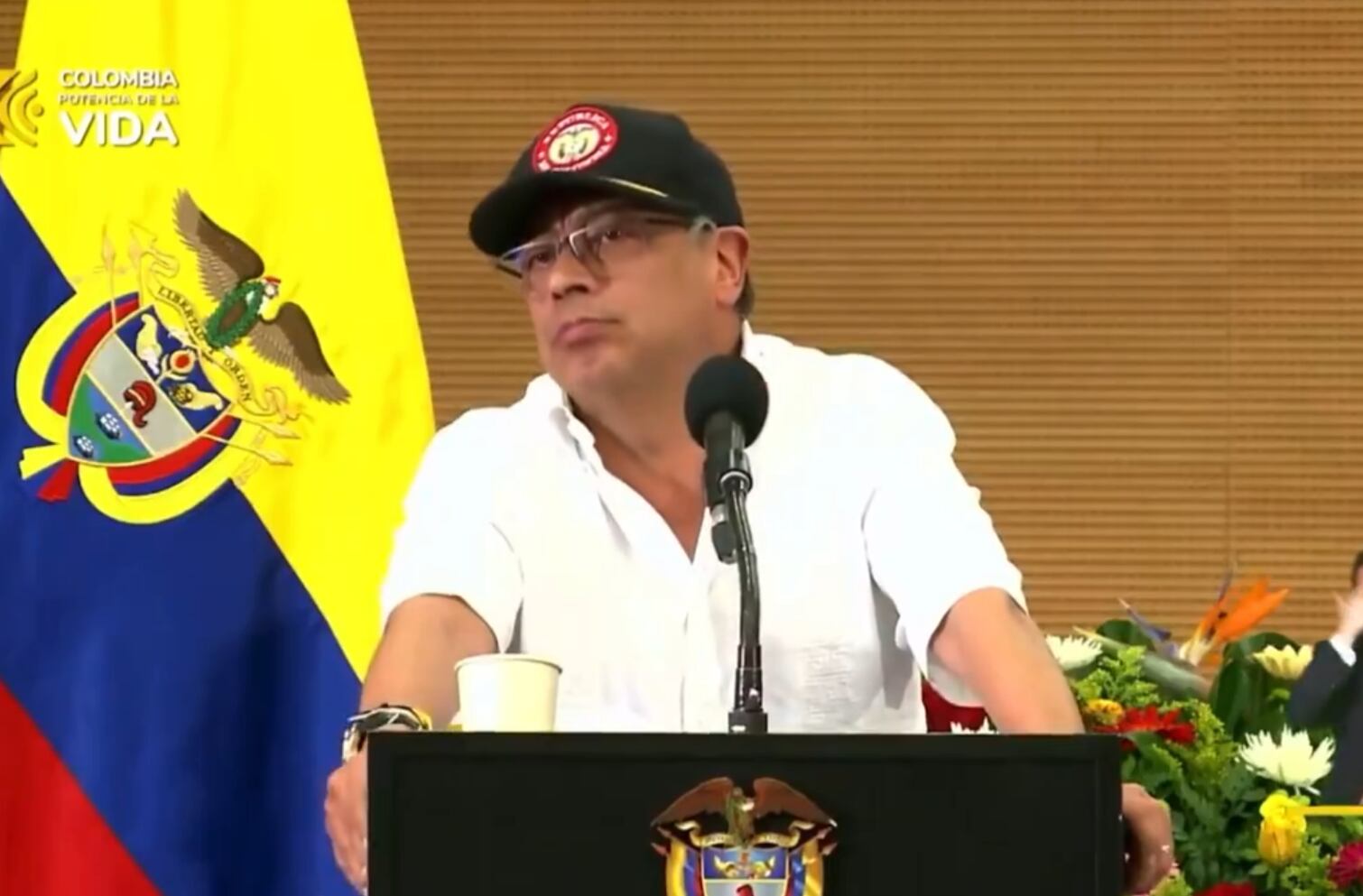 Gustavo Petro hizo las declaraciones en un encuentro con las comunidades del Cauca.