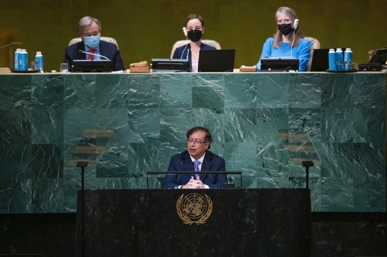Gustavo Petro en la Asamblea General de la ONU
