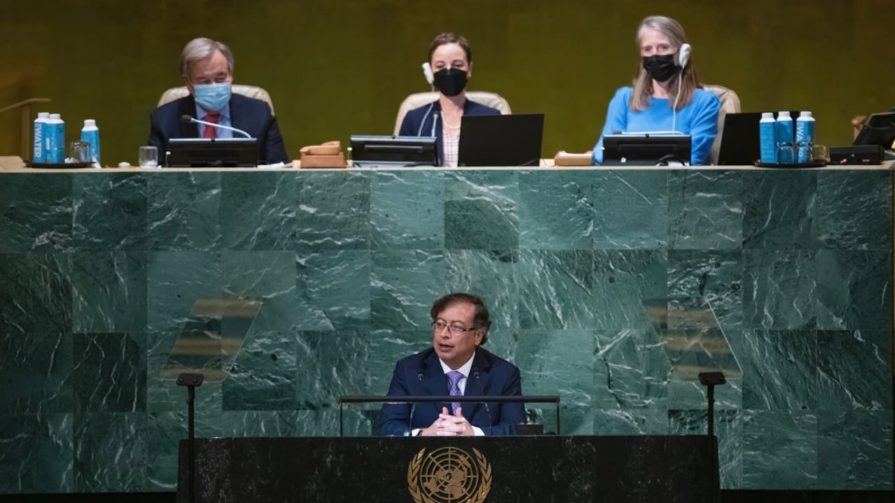 Gustavo Petro en la Asamblea General de la ONU