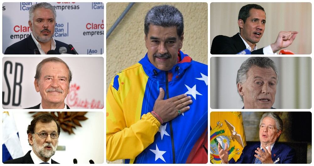 Algunos de los expresidentes rechazan supuesto triunfo electoral de Nicolás Maduro.