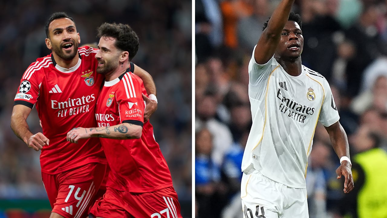 Real Madrid vs. Benfica.