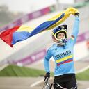 Mariana Pajón, atleta colombiana.