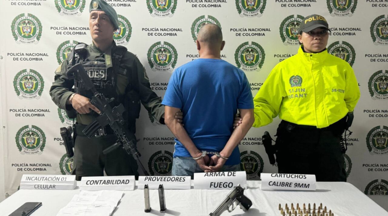 Capturado supuesto integrante del Clan del Golfo en Antioquia.