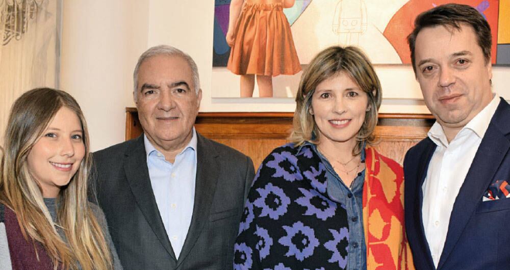Carolina López, Edgardo Maya, Adriana Guillén y Gustavo Serpa.