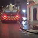 Tres máquinas contraincendios atendieron la emergencia.