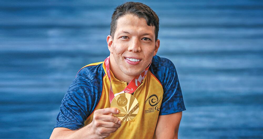 Nelson Crispín Deportista paralímpico 