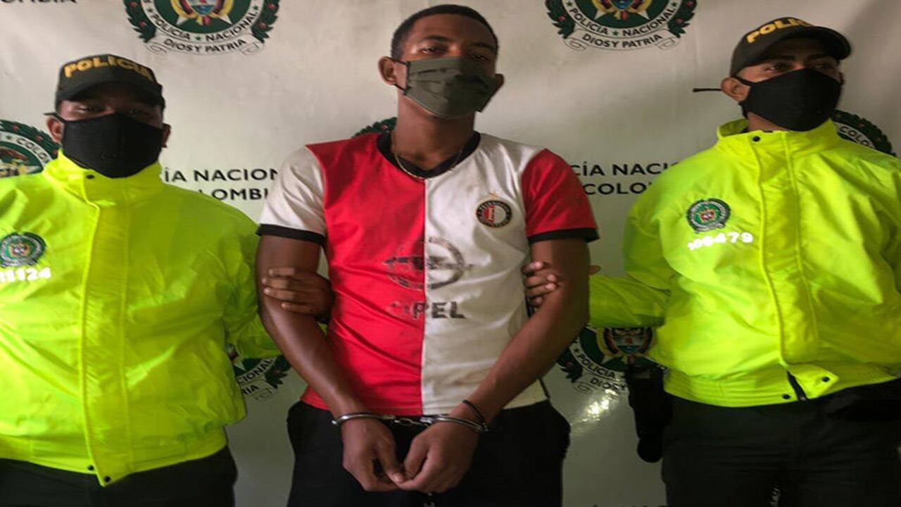 Robert García Vásquez, alías el Tachi, de nacionalidad venezolana, fue capturado este jueves por la Policía del Atlántico.