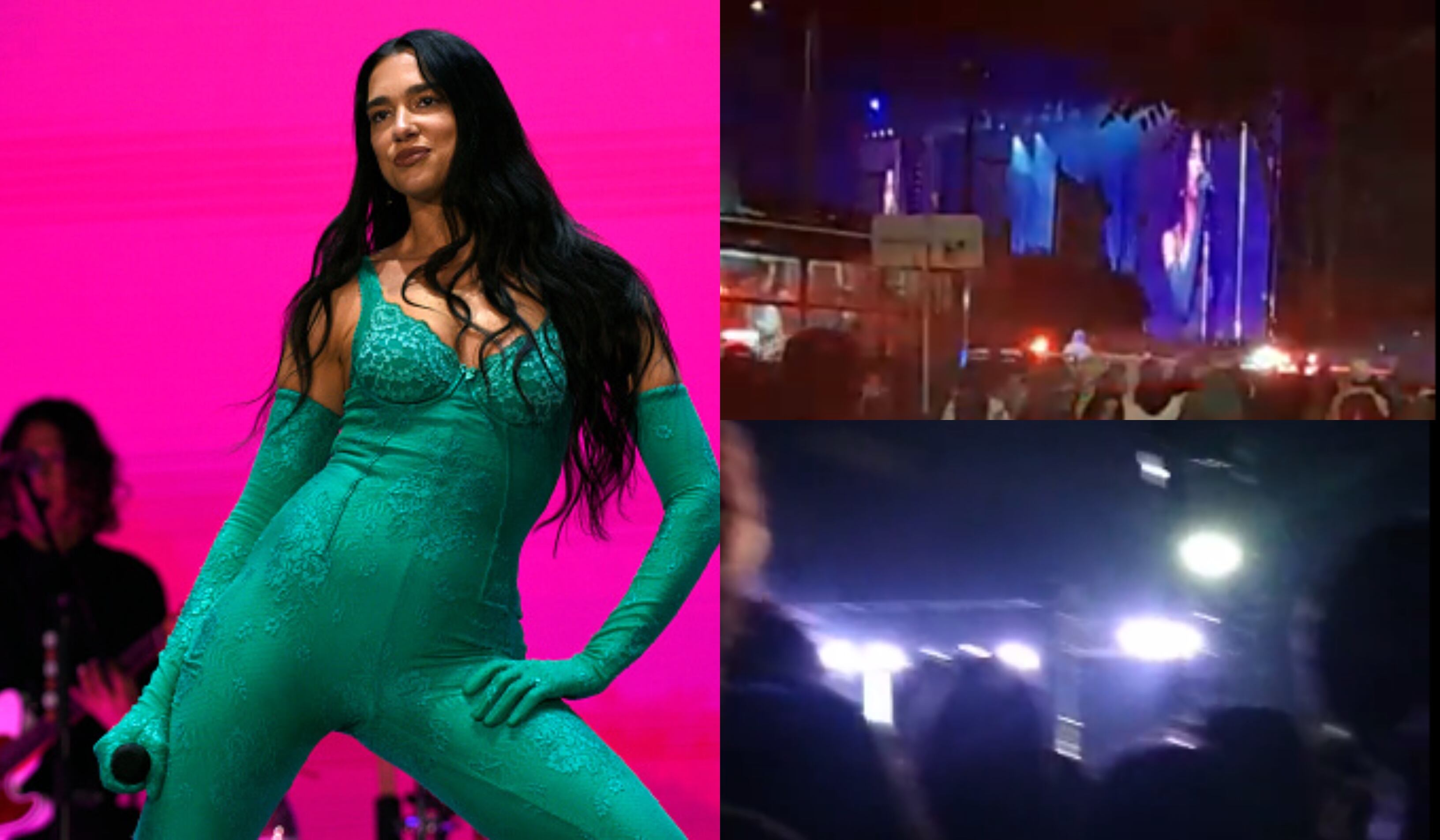 Dua Lipa no decepcionó en su show en Bogotá, pero la organización dejó mucho que desear.