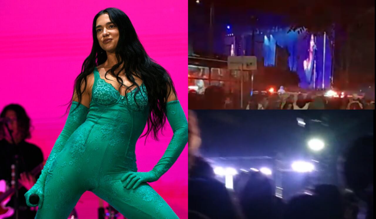 Dua Lipa no decepcionó en su show en Bogotá, pero la organización dejó mucho que desear.
