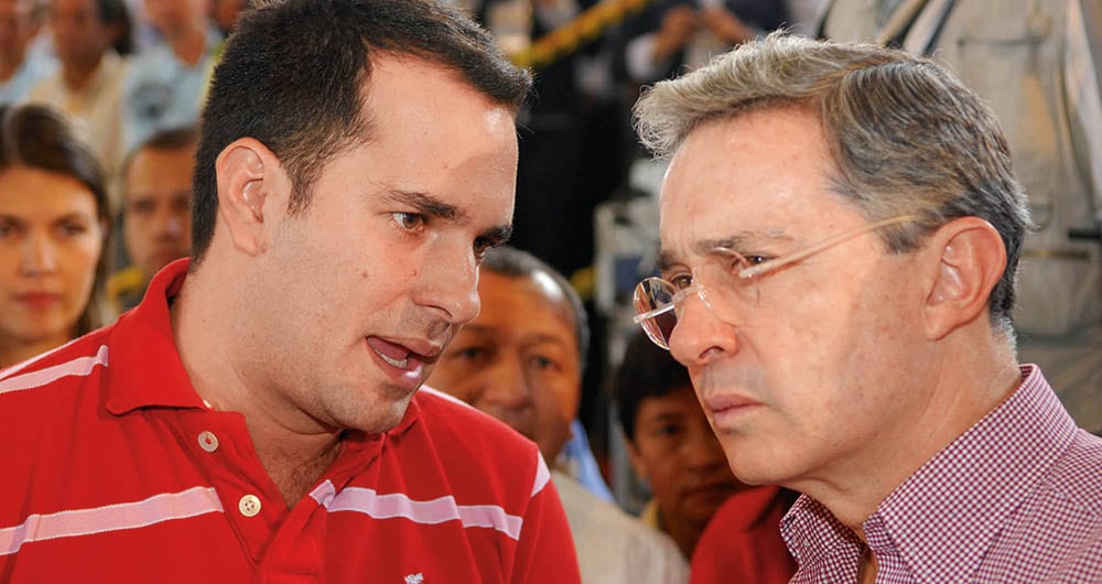 Daniel García y Álvaro Uribe. 