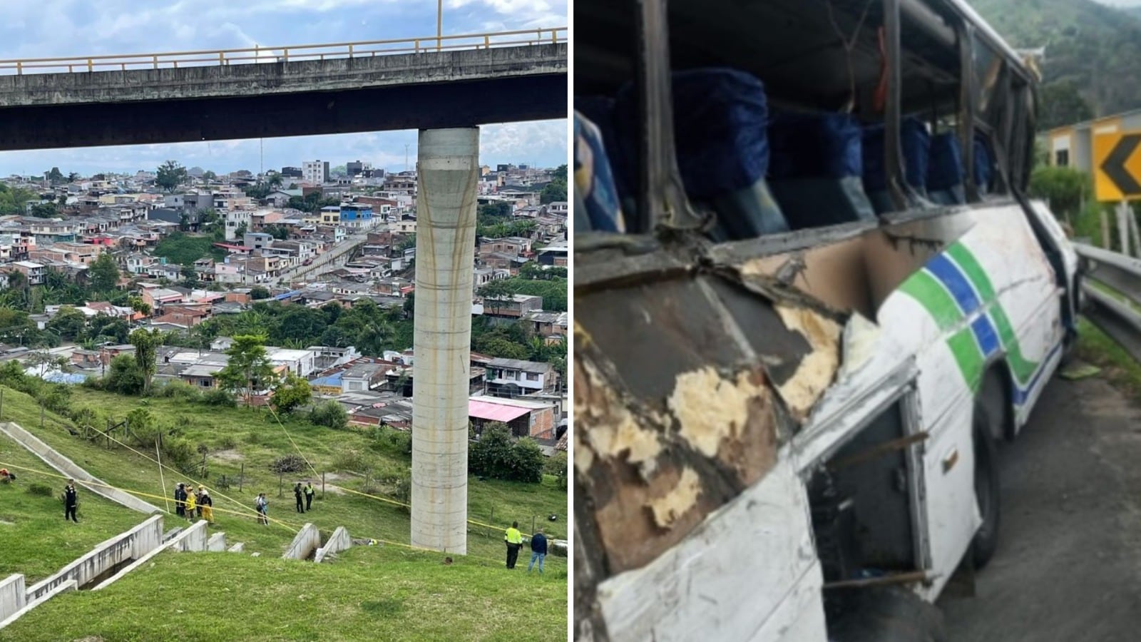 El accidente se reportó la tarde de este sábado 24 de mayo.