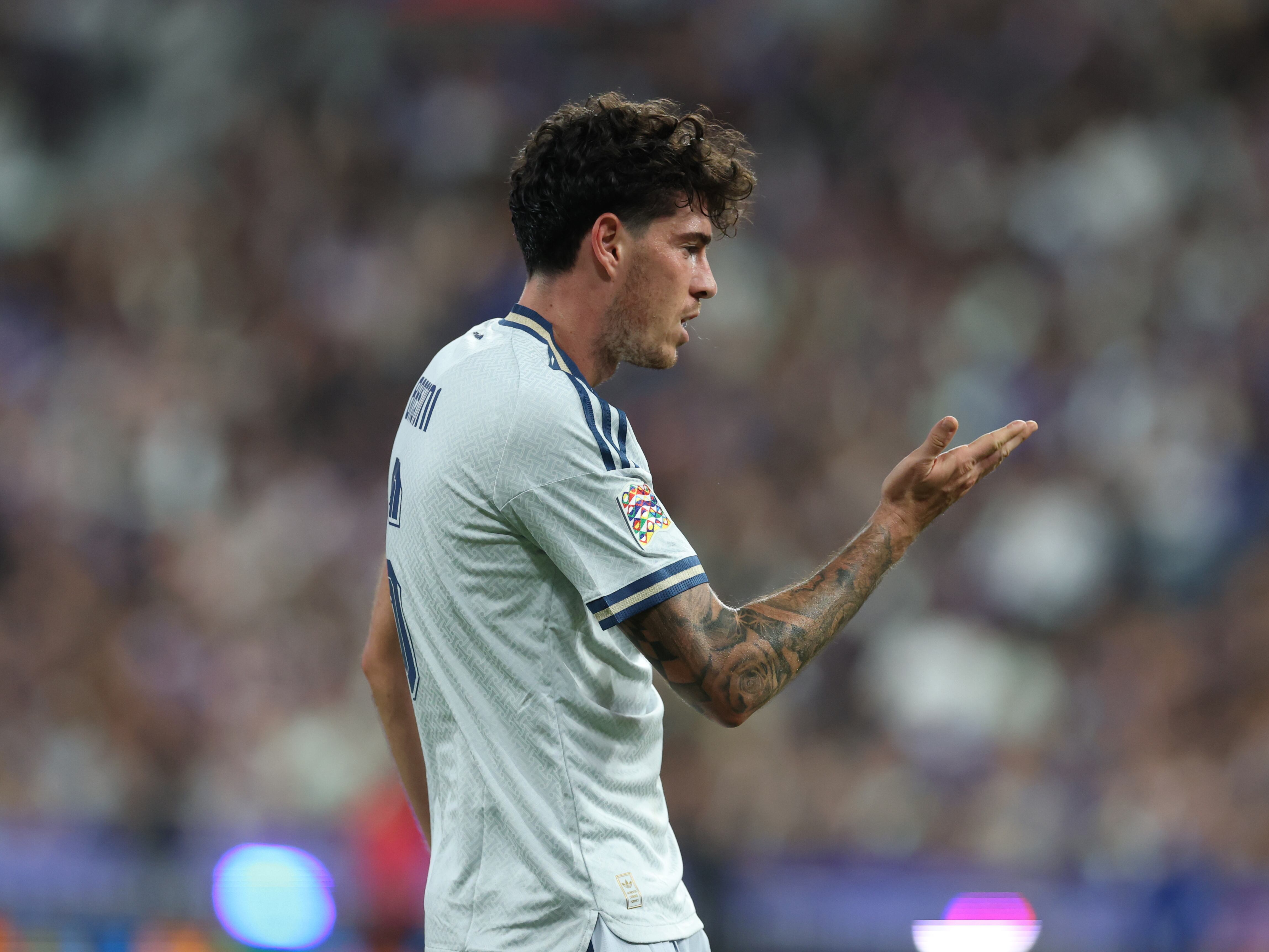 Alessandro Bastoni le dio el empate a Italia.