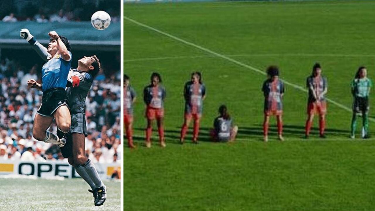 Paula Dapena, la futbolista que se negó a participar de un homenaje a Maradona