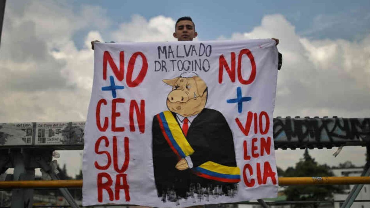 ¿Las protestas de Colombia llegarán a ser como las del resto de países?