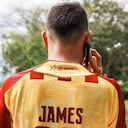 James Rodríguez, volante colombiano.