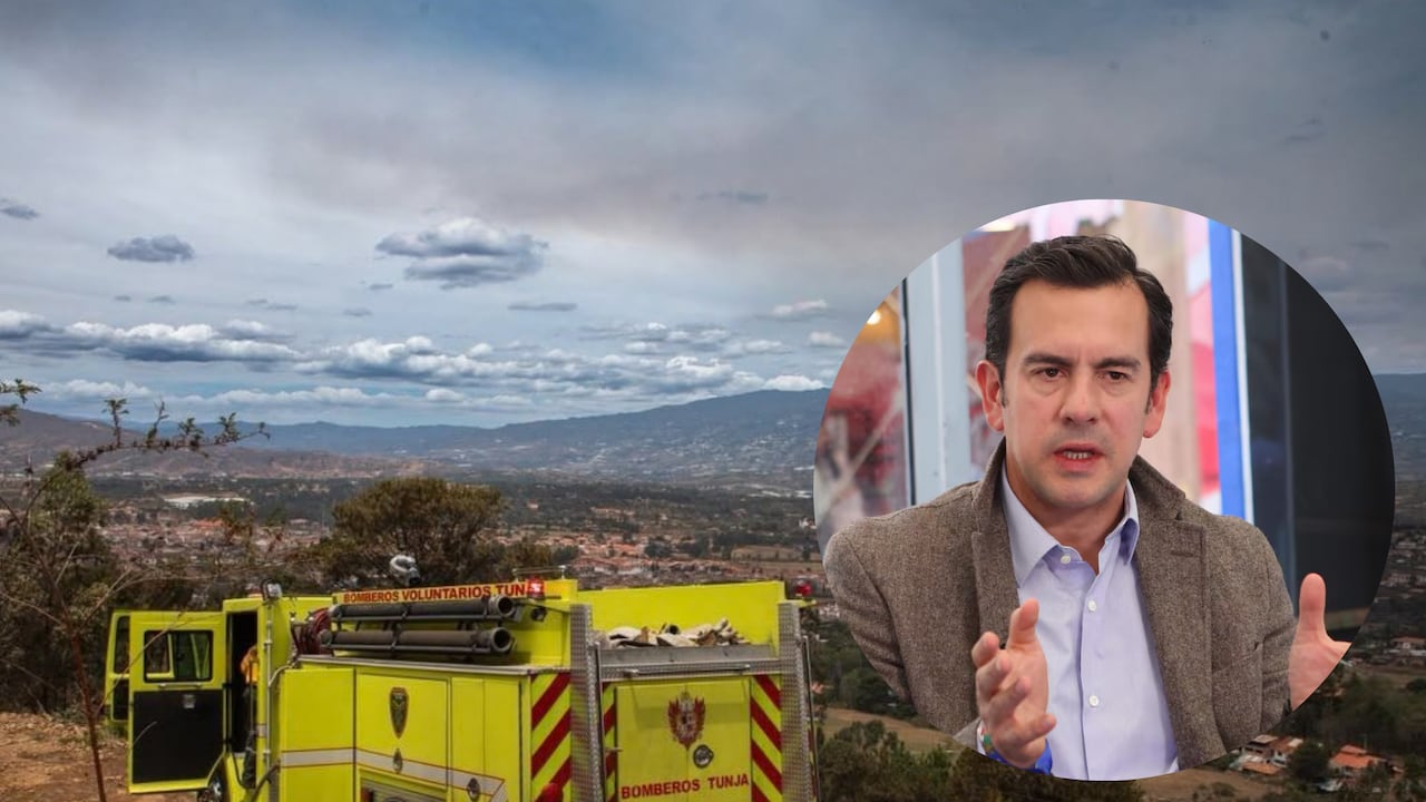 Ministro, Rodrigo Lara, anuncia control del 75 % de la emergencia en Villa de Leyva.