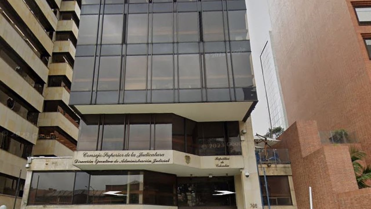 Fachada del Consejo Superior de la Judicatura.