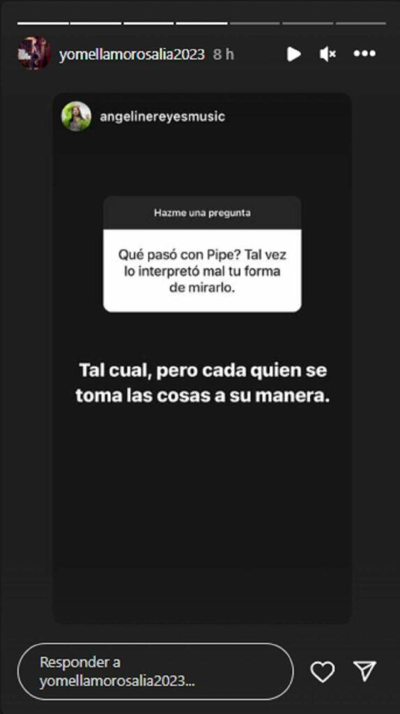 La artista respondió interrogantes sobre Yo me llamo.