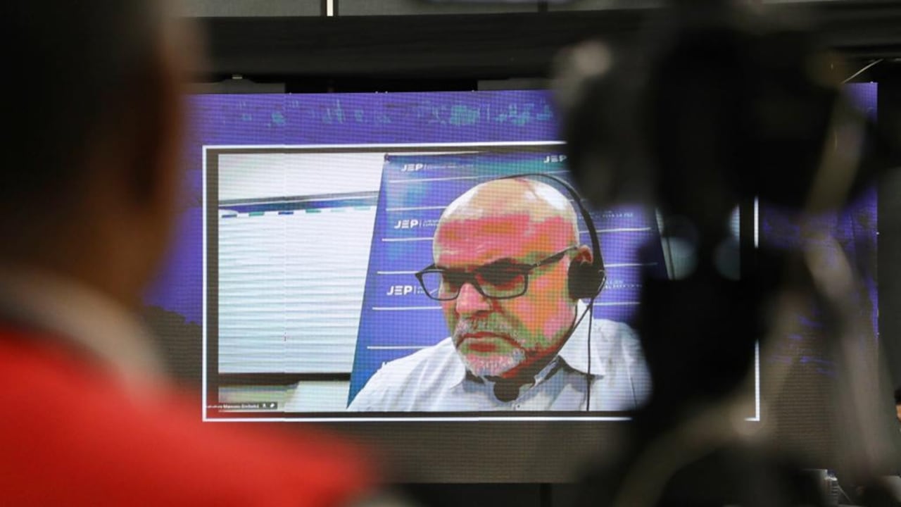 El excomandante paramilitar Salvatore Mancuso declaró en cuatro sesiones ante la JEP.