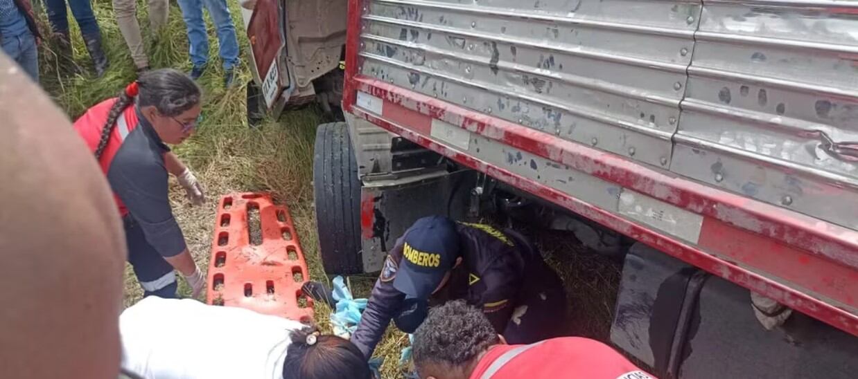 Los organismos de socorro tardaron más de media hora en llegar al lugar del accidente.
