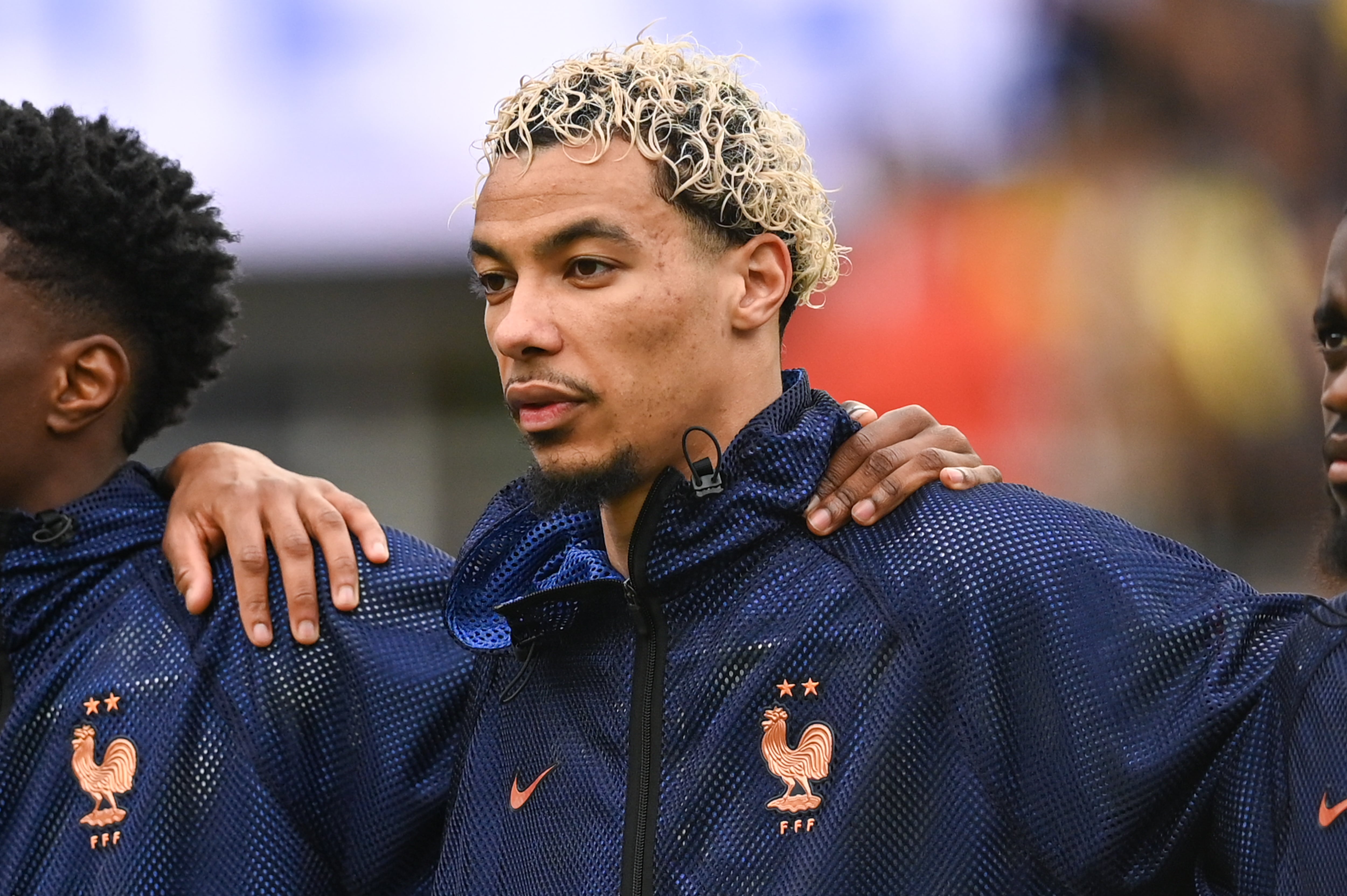 Hugo Ekitike, del Liverpool, fue parte de los amistosos de Francia ante Brasil y Colombia en marzo pasado