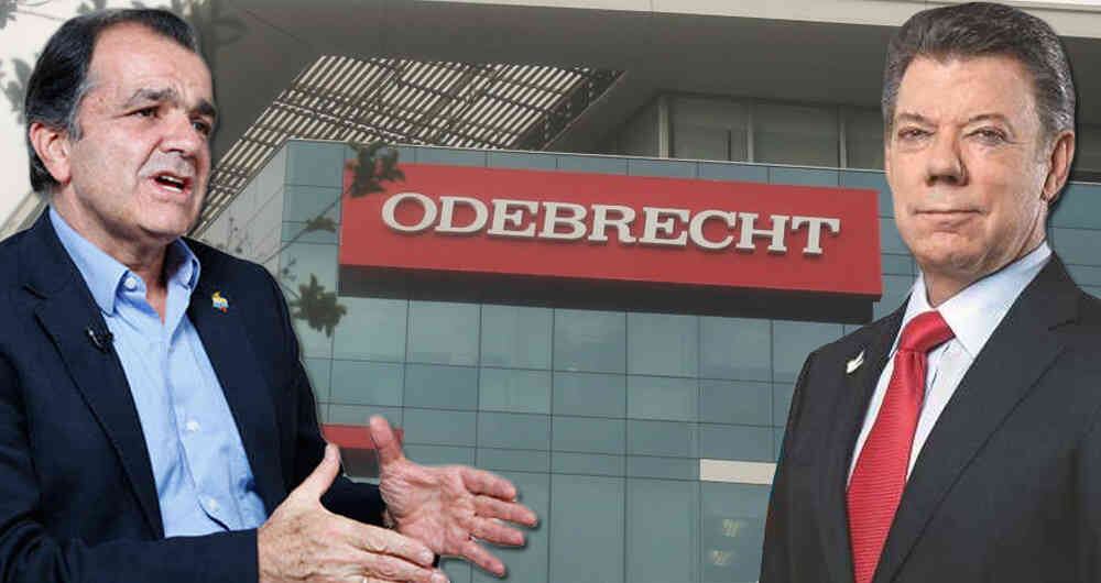 Caso Odebrecht Óscar Iván Zuluaga y Juan Manuel Santos