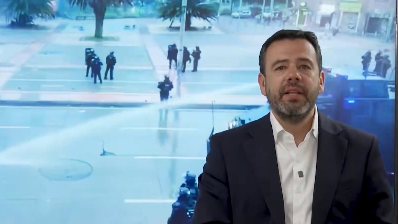 El alcalde mayor de Bogotá, Carlos Fernando Galán, se pronunció tras las protestas ocurridas en la tarde de hoy jueves 21 de mayo.