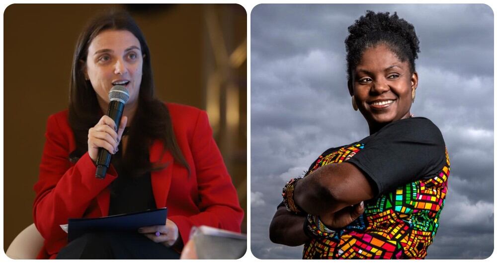 Karen Abudinen y Francia Márquez.